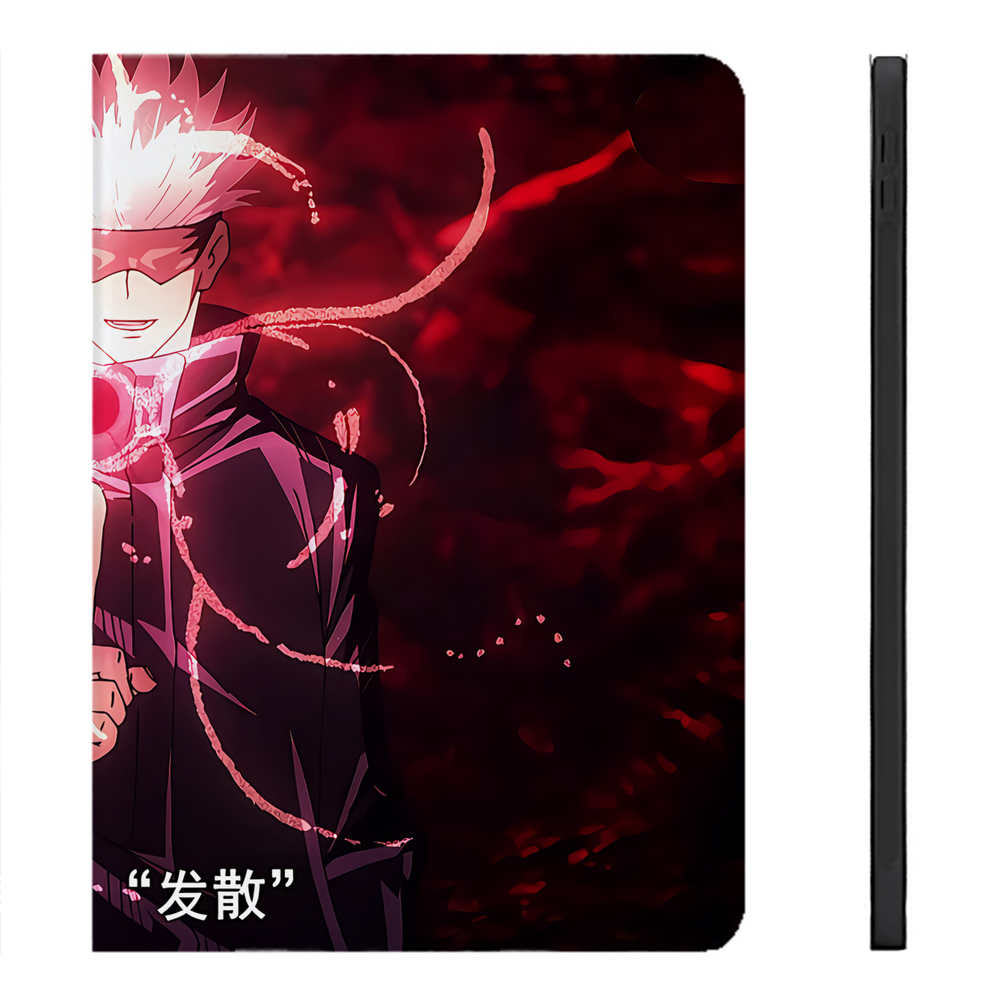 （画像用） 呪術廻戦 Jujutsu Kaisen IPadケース ペンホルダー付き ブックスタイルデザイン